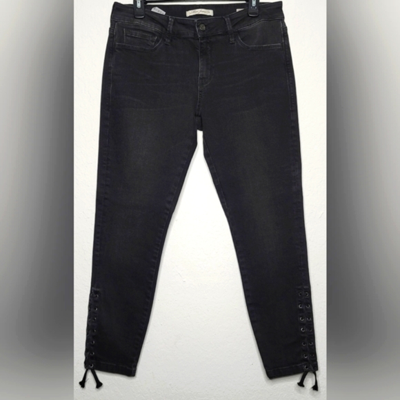Mavi Black denim "Alexa" mid-rise skinny jeans.  Size 30 - Picture 11 of 12
